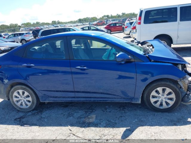 KMHCT4AE8HU206544 Hyundai ACCENT SE