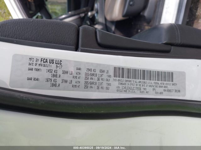 1C4RJEAG3JC172536 Jeep Grand Cherokee Laredo E 4x2