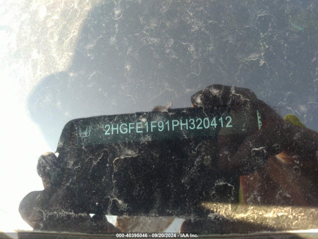 Honda Civic Touring 2023 2HGFE1F91PH320412 Image 9
