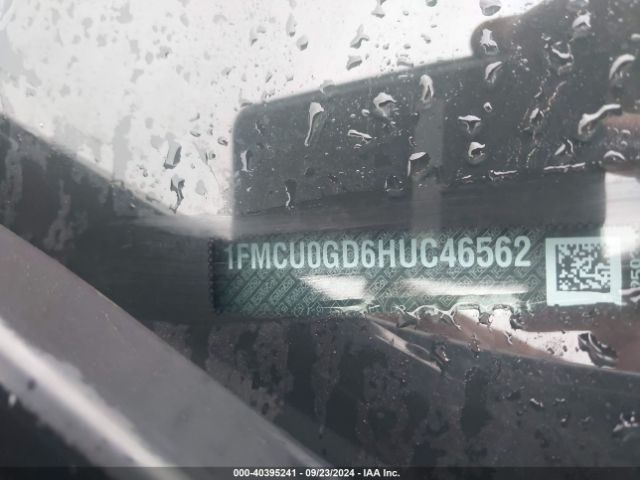 1FMCU0GD6HUC46562 Ford ESCAPE SE