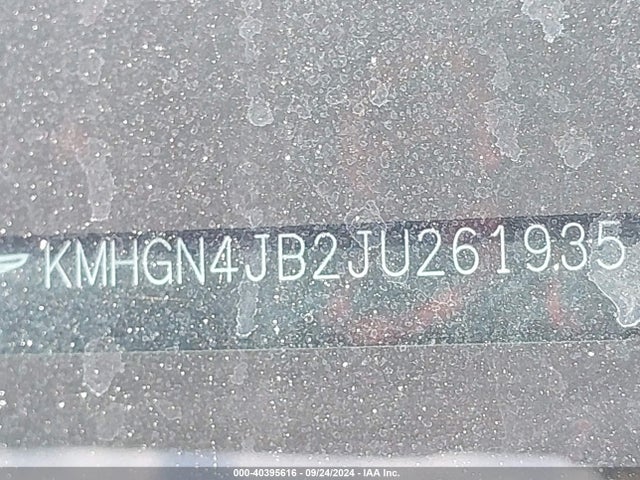 KMHGN4JB2JU261935 Genesis G80 3.3t Sport