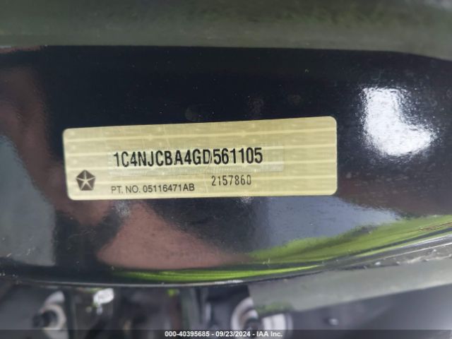 1C4NJCBA4GD561105 Jeep Compass Sport