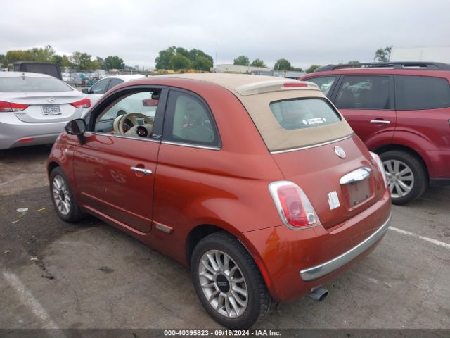 2012 FIAT 500C 3C3CFFER4CT382521 Photo 2