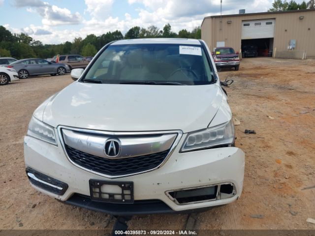 5FRYD4H45FB002602 Acura Mdx Technology Package