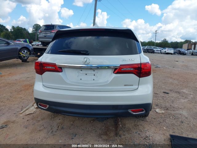 5FRYD4H45FB002602 Acura Mdx Technology Package
