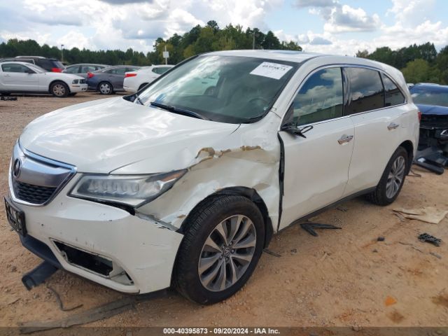 5FRYD4H45FB002602 Acura Mdx Technology Package