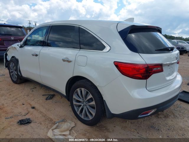 5FRYD4H45FB002602 Acura Mdx Technology Package