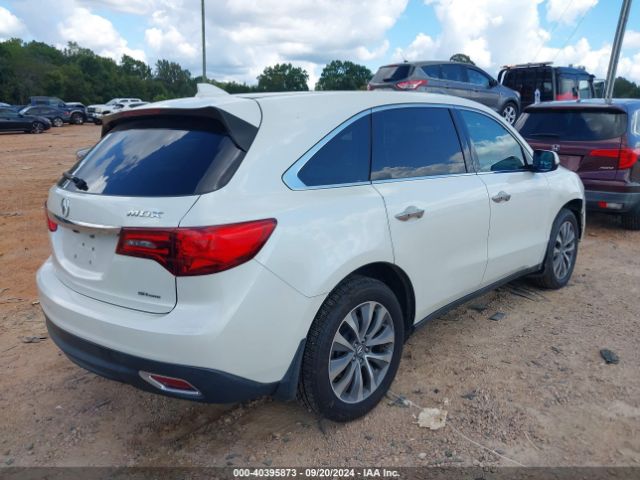 5FRYD4H45FB002602 Acura Mdx Technology Package