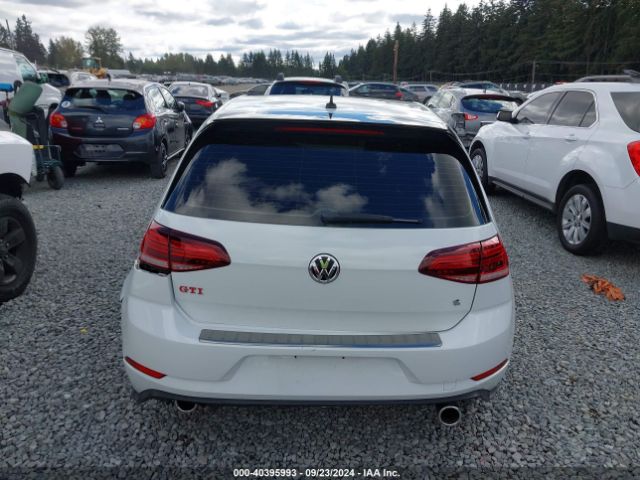 3VW6T7AU9KM019252 Volkswagen Golf Gti 2.0t Autobahn/2.0t Rabbit Edition/2.0t S/2.0t Se