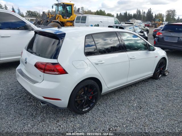3VW6T7AU9KM019252 Volkswagen Golf Gti 2.0t Autobahn/2.0t Rabbit Edition/2.0t S/2.0t Se