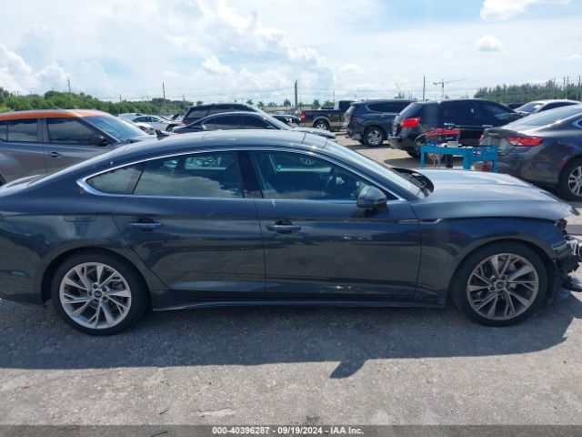 WAUABCF58MA037376 Audi A5 Sportback Premium 40 Tfsi Quattro S Tronic