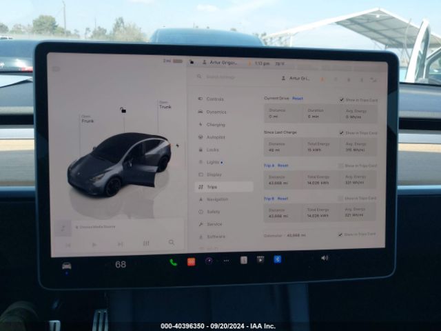 7SAYGDEF9NF484703 Tesla Model Y Performance Dual Motor All-wheel Drive