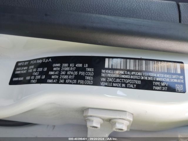ZACCJBCT7GPD37930 Jeep Renegade Trailhawk