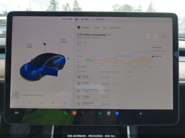 5YJ3E1EB3KF433122 Tesla Model 3 Long Range/performance