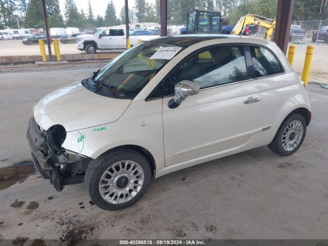 2012 FIAT 500 3C3CFFCR0CT280586 Photo 1