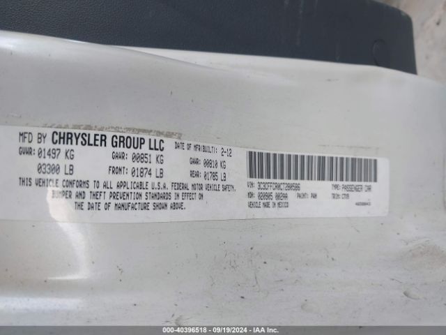 2012 FIAT 500 3C3CFFCR0CT280586 Photo 8