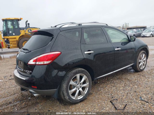 JN8AZ1MW4EW513551 Nissan Murano Le/s/sl/sv