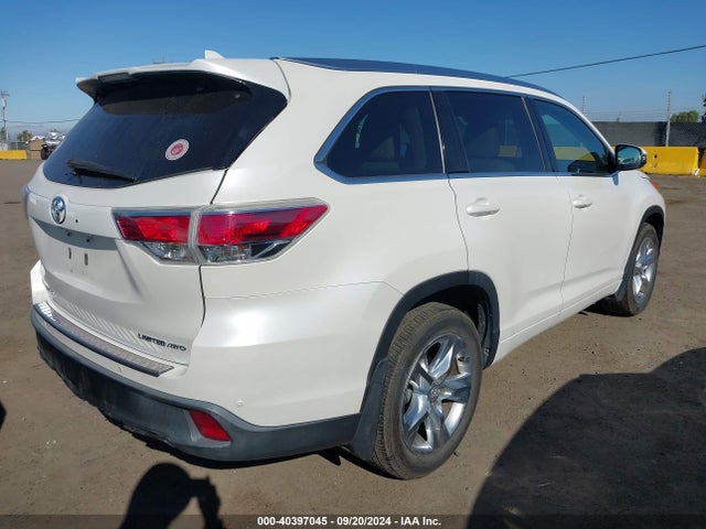 5TDDKRFHXES049000 Toyota Highlander Limited V6