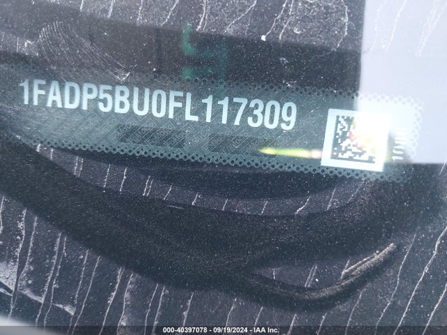 1FADP5BU0FL117309 Ford C-max Hybrid Sel