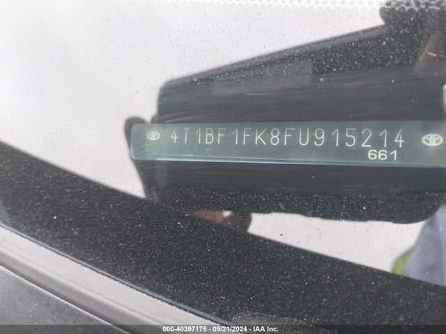 Toyota CAMRY SE 2015 4T1BF1FK8FU915214 Image 9