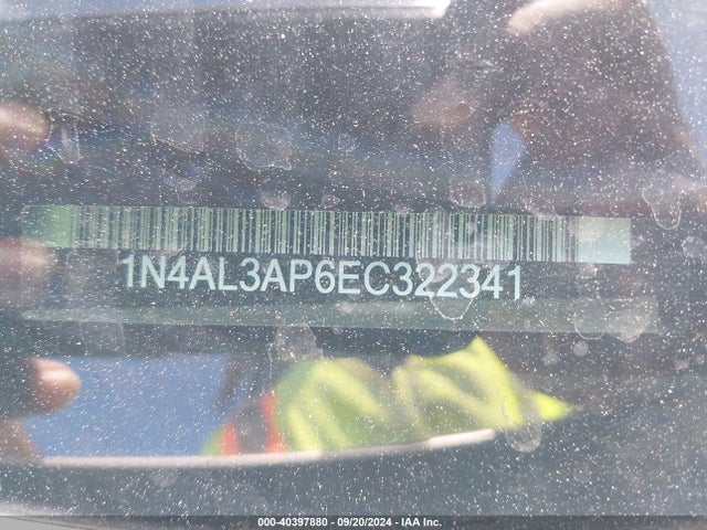 Nissan Altima 2.5 Sl 2014 1N4AL3AP6EC322341 Image 9