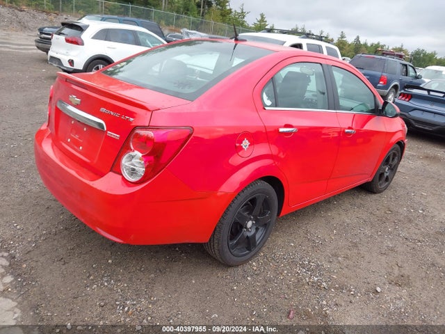 Chevrolet Sonic Ltz Auto 2014 1G1JE5SB6E4193023 Image 4