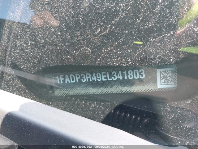 Ford FOCUS ELECTRIC 2014 1FADP3R49EL341803 Image 9