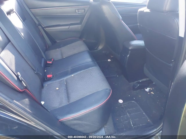 Toyota Corolla S W/special Edition Pkg 2016 2T1BURHE8GC496019 Image 8