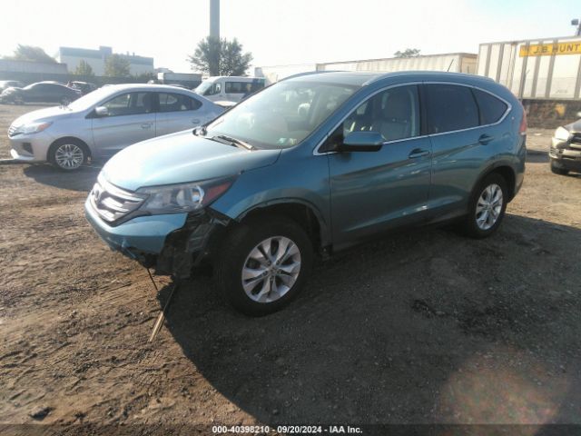 Honda Cr-v Ex-l 2014 2HKRM4H72EH717580 Image 2