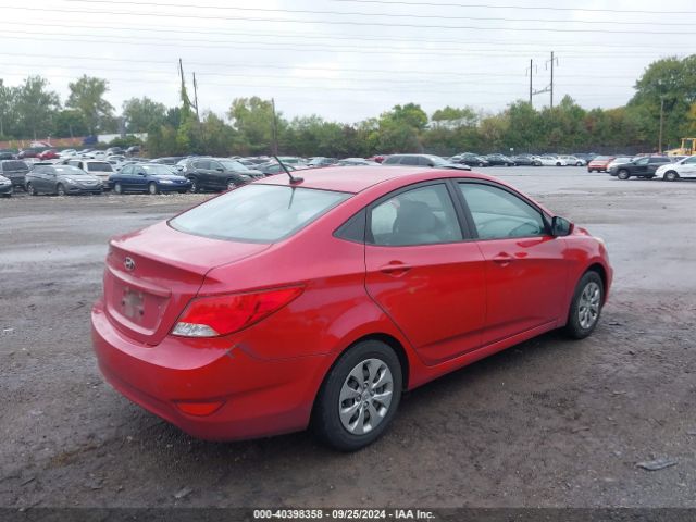 KMHCT4AE6HU275524 Hyundai ACCENT SE