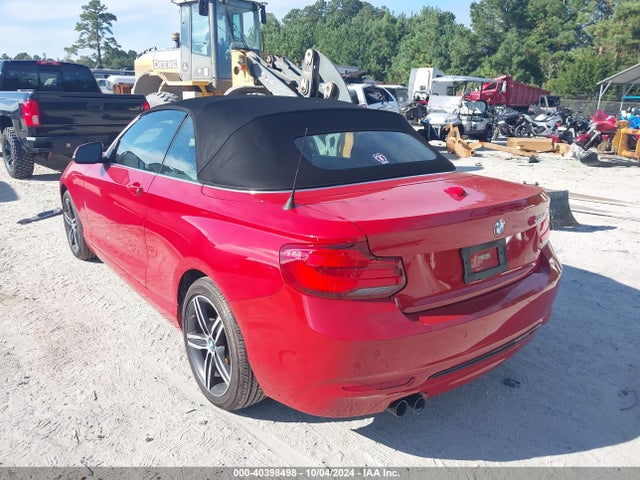 BMW 230I 2018 WBA2M7C54JVA97267 Image 3