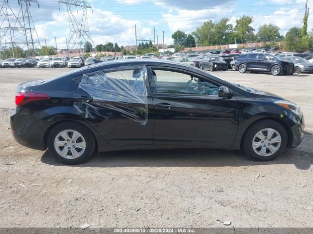 5NPDH4AE3GH750016 Hyundai ELANTRA SE