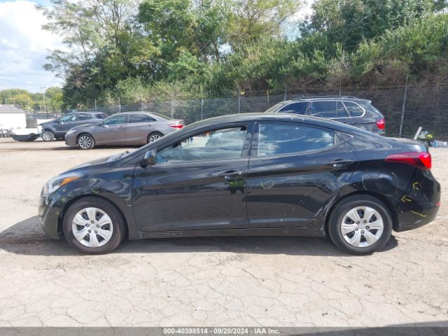 5NPDH4AE3GH750016 Hyundai ELANTRA SE