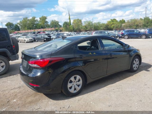 5NPDH4AE3GH750016 Hyundai ELANTRA SE