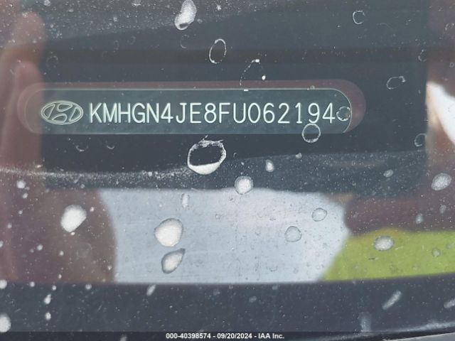 KMHGN4JE8FU062194 Hyundai Genesis 3.8