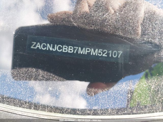 ZACNJCBB7MPM52107 Jeep Renegade Latitude Fwd