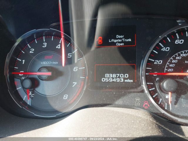 JF1VA2Y63L9823809 Subaru Wrx Sti Limited