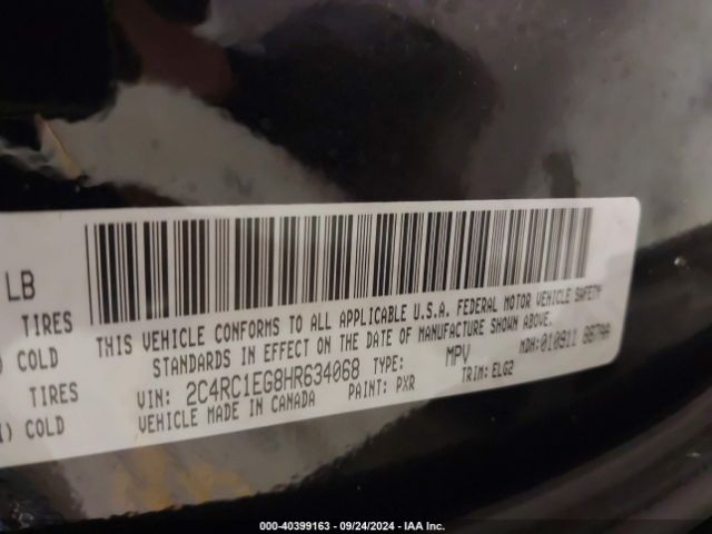 2C4RC1EG8HR634068 Chrysler Pacifica Touring-l Plus