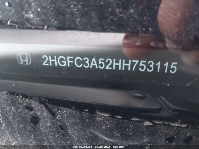 2HGFC3A52HH753115 Honda CIVIC SI