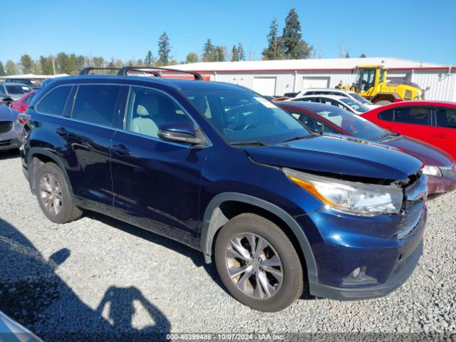 5TDJKRFH5FS084421 Toyota Highlander Xle V6