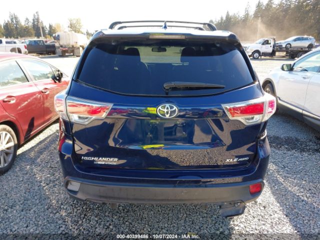 5TDJKRFH5FS084421 Toyota Highlander Xle V6