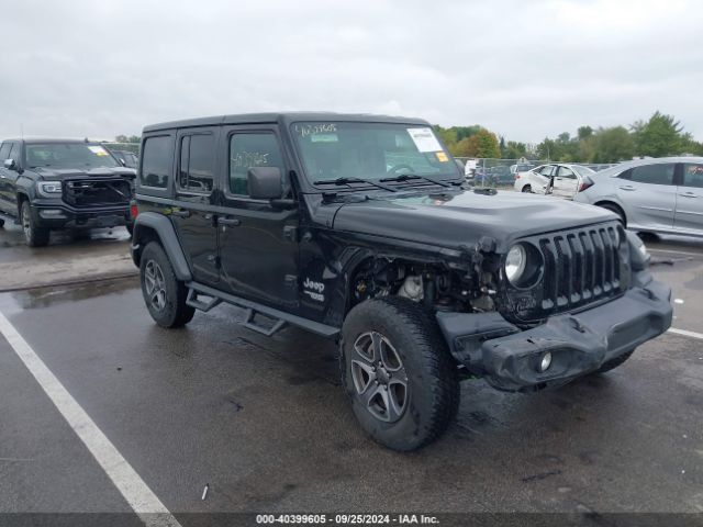 1C4HJXDG2JW124706 Jeep Wrangler Unlimited Sport S 4x4