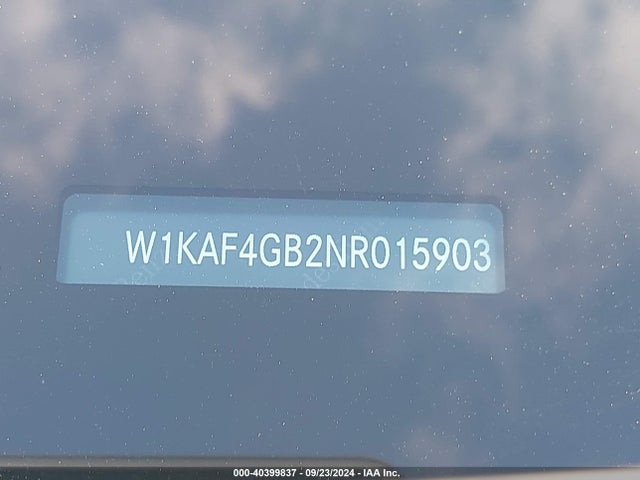 W1KAF4GB2NR015903 Mercedes-Benz C 300 Sedan