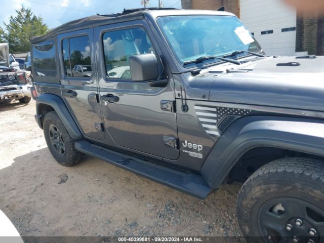 1C4HJXDG7JW140027 Jeep Wrangler Unlimited Sport 4x4