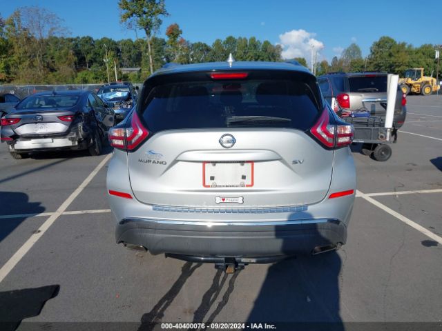 5N1AZ2MGXJN139615 Nissan MURANO SV