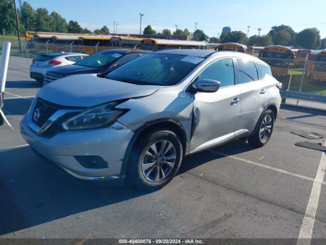 5N1AZ2MGXJN139615 Nissan MURANO SV