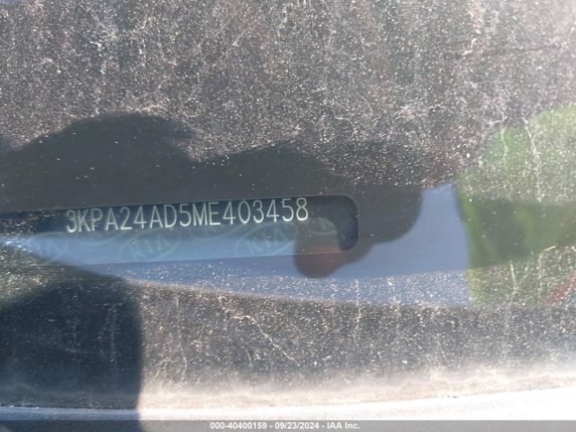 3KPA24AD5ME403458 KIA RIO LX