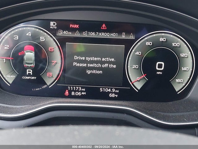 WAUCBCF51PA018004 Audi A5 Sportback Premium Plus 40 Tfsi Quattro S Tronic