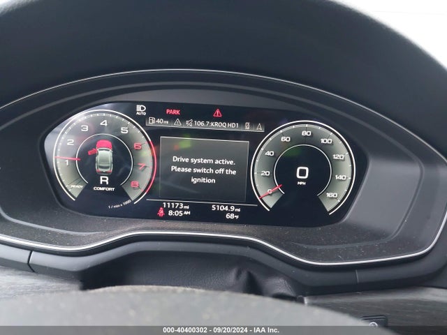 WAUCBCF51PA018004 Audi A5 Sportback Premium Plus 40 Tfsi Quattro S Tronic