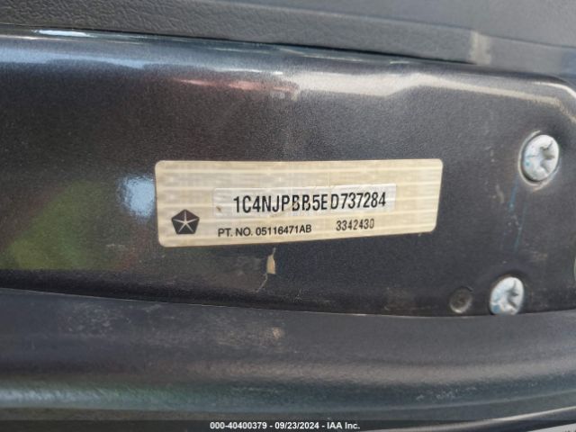 1C4NJPBB5ED737284 Jeep Patriot Sport